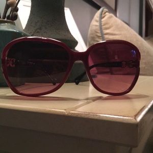 Coach Sunglasses Milky Black Cherry/Black HC8145